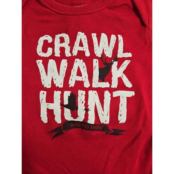 2 - Onesies Bass Pro Shops and John Deere Baby Boy 18 Months - Picture 4 of 8